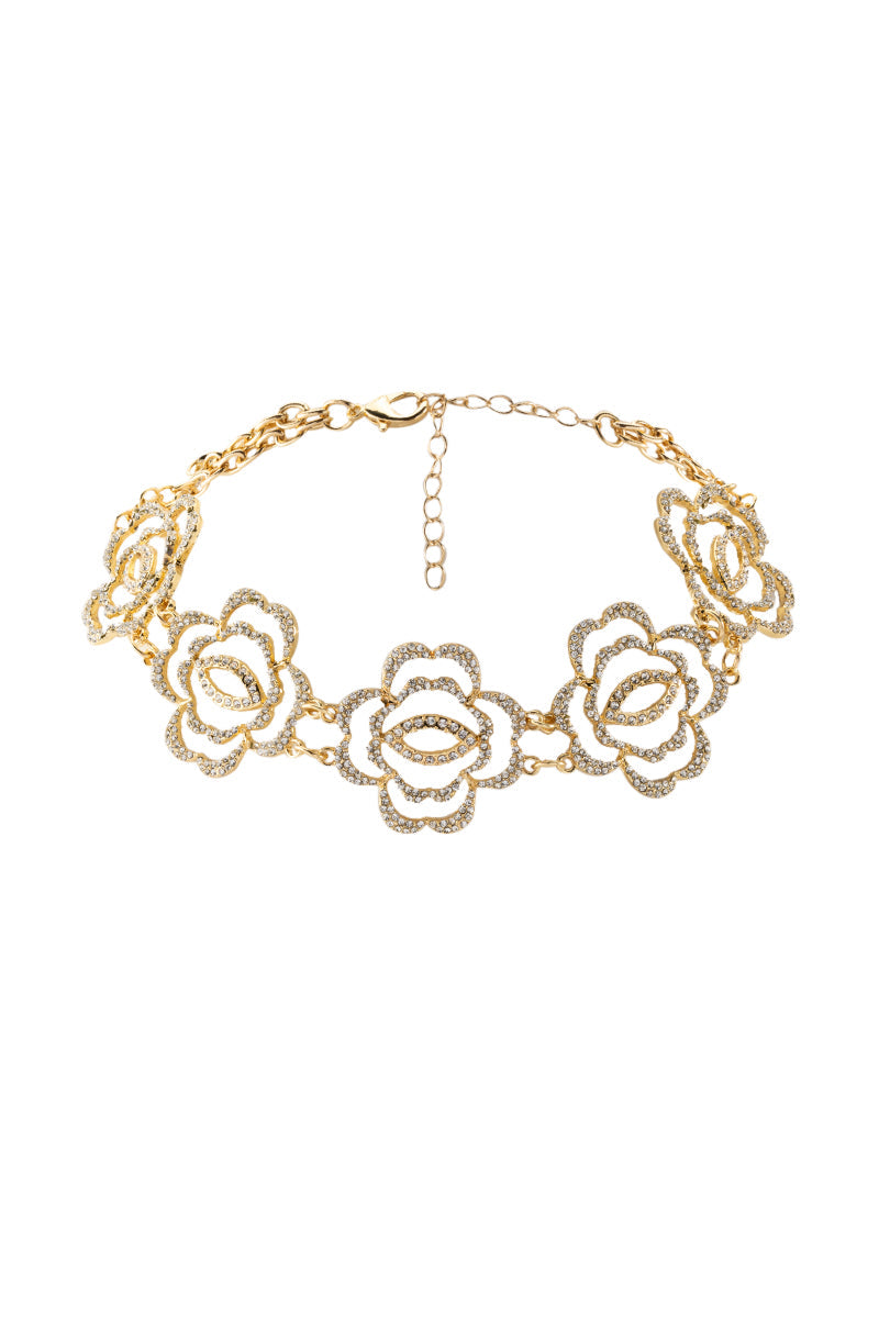 BUY ME A ROSE CHOKER