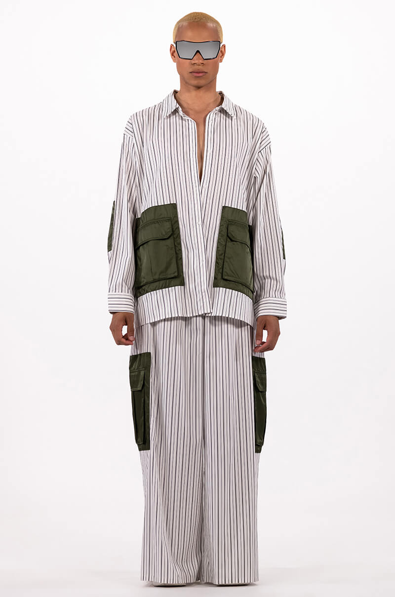 CALLIE CARGO WIDE LEG PANT