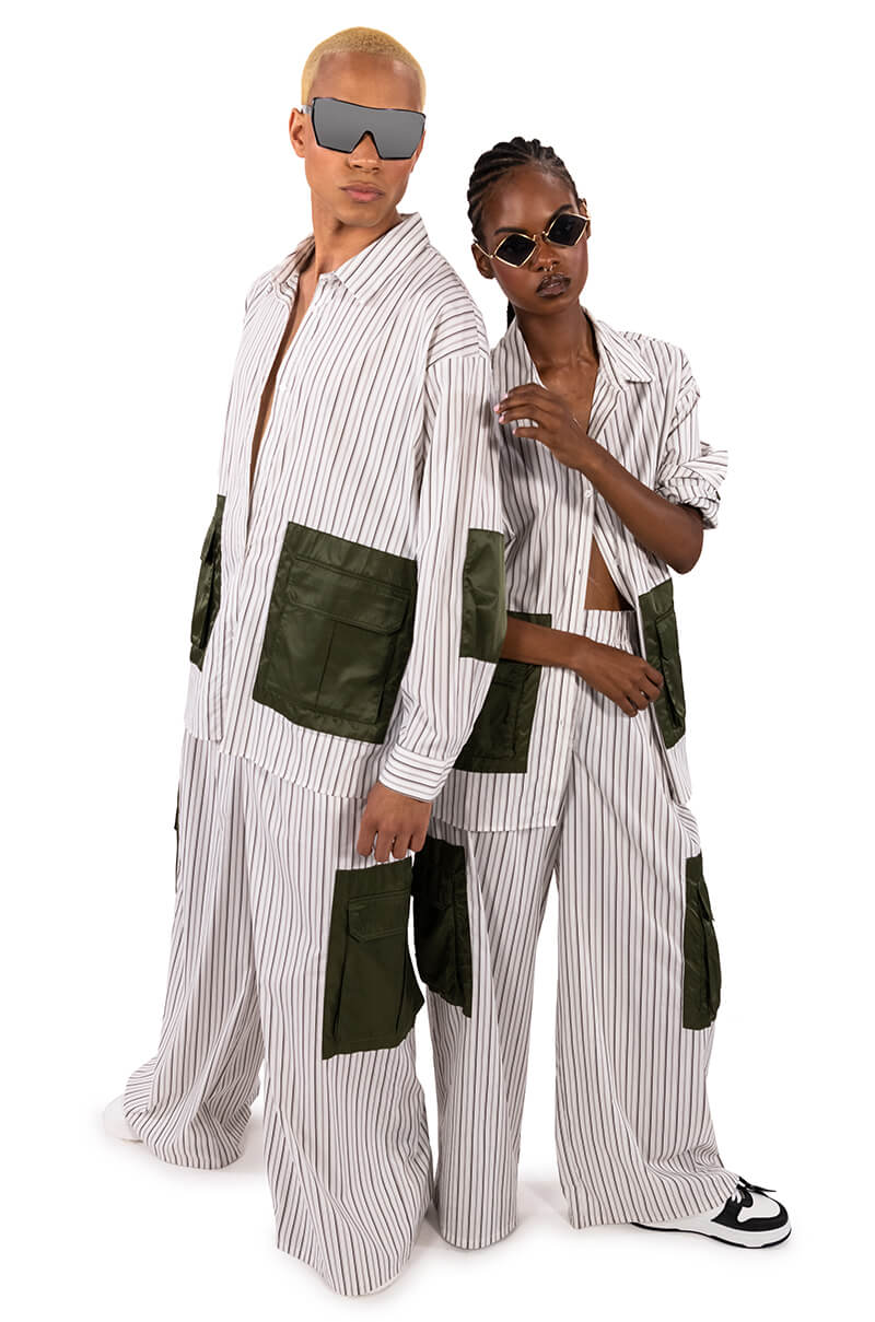 CALLIE CARGO WIDE LEG PANT