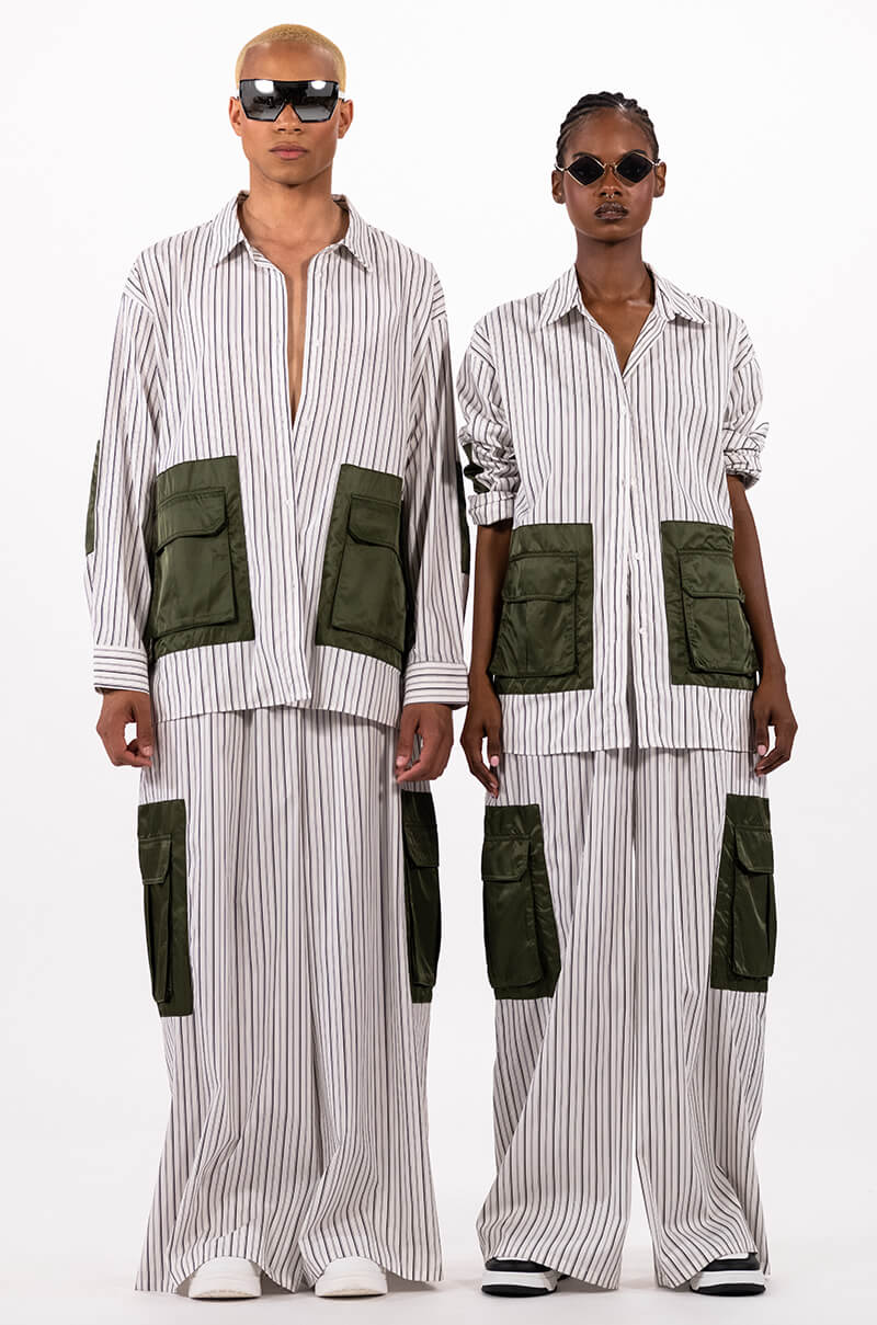 CALLIE CARGO WIDE LEG PANT
