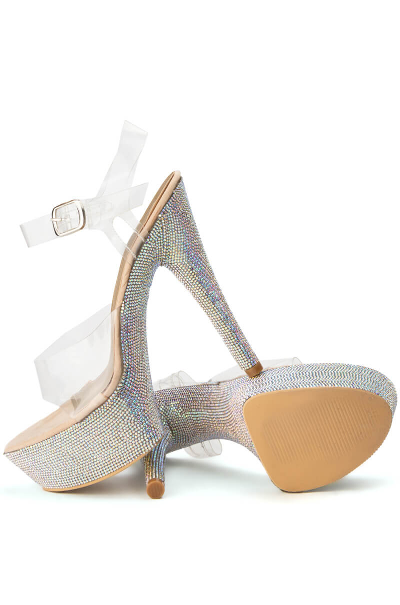 KANDY CHUNKY SANDAL IN BLING