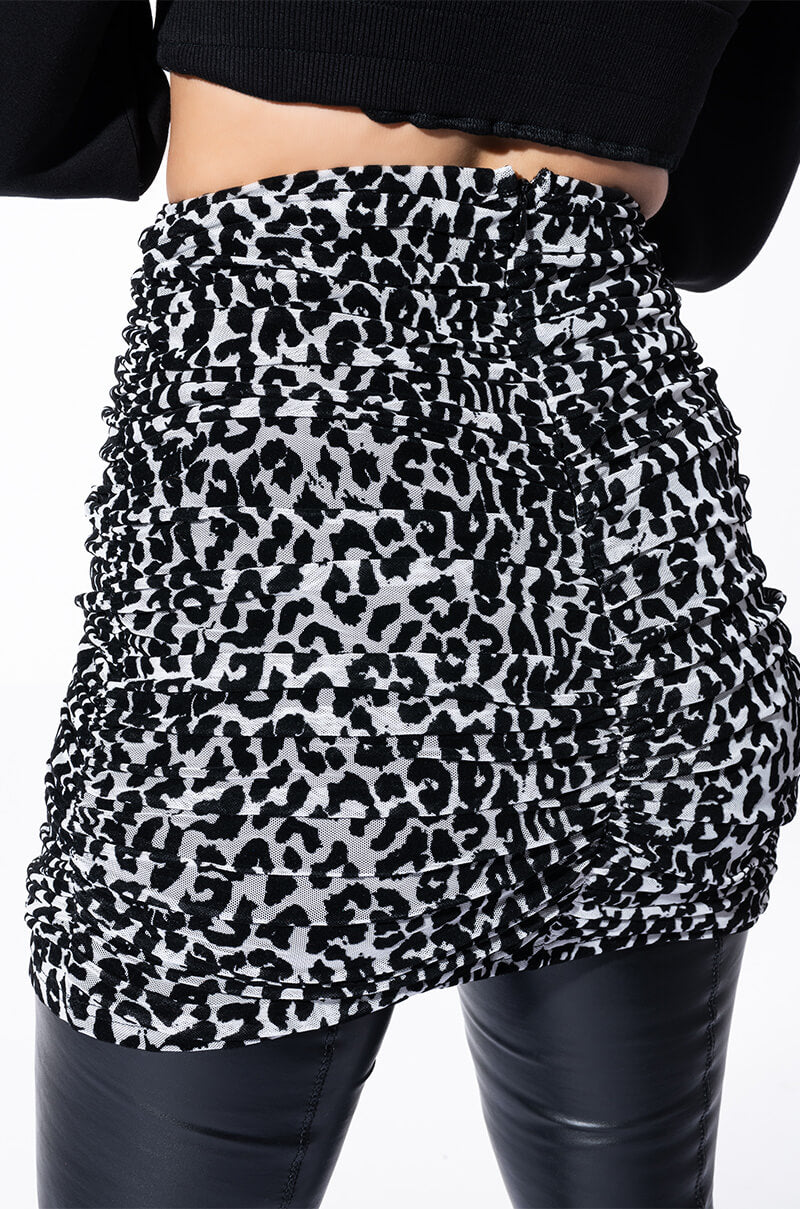 CANT BE TAMED MINI SKIRT