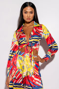 CAYMAN WRAP FRONT TOP