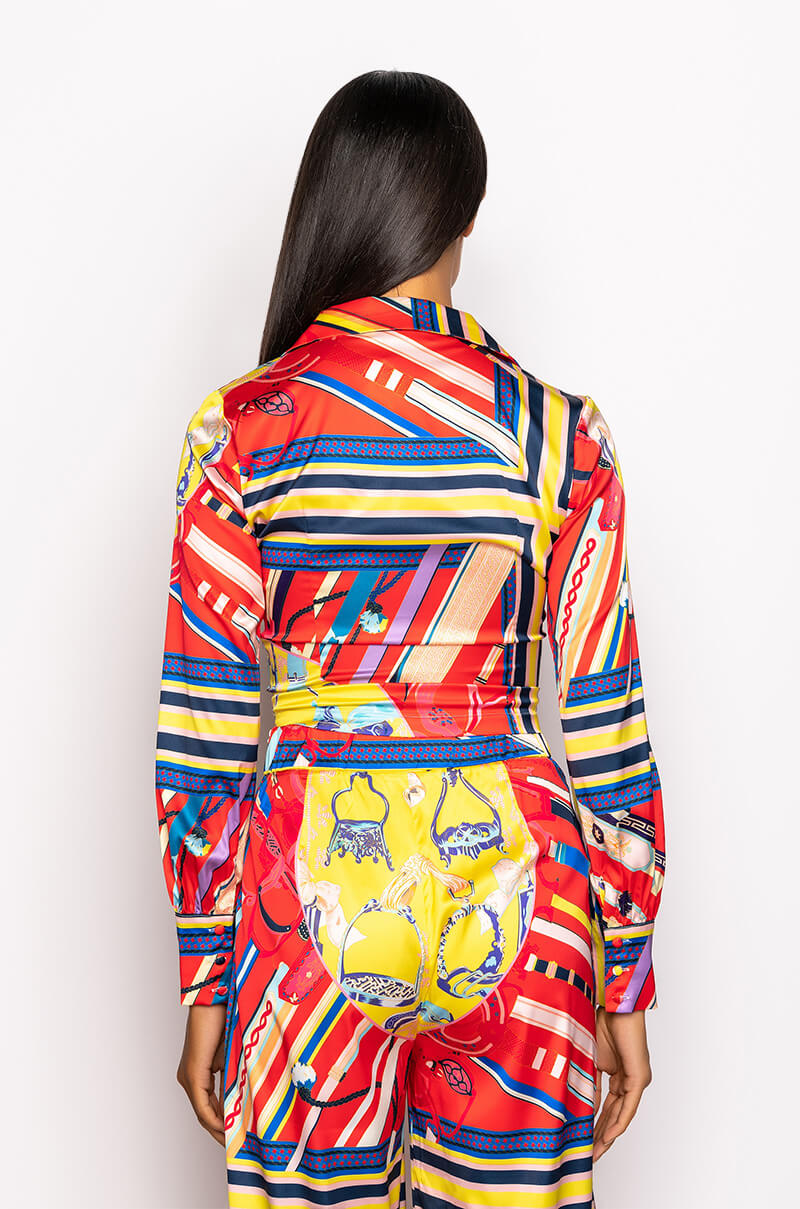 CAYMAN WRAP FRONT TOP