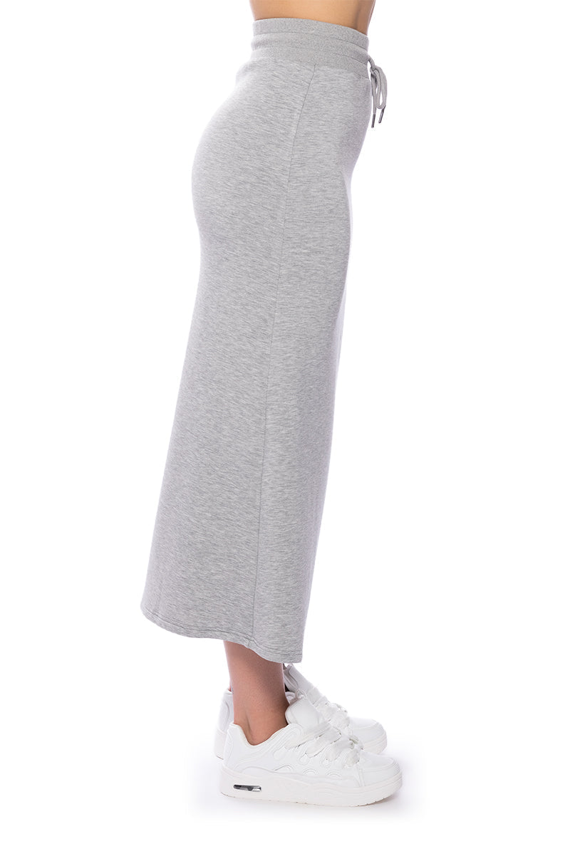 CHILL DAYS COZY MAXI SKIRT