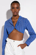 MELANIE CUT OUT COLLARED BODYSUIT
