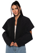 CLUTCH KICK CUTOUT OVERSIZED PUFFER BOMBER
