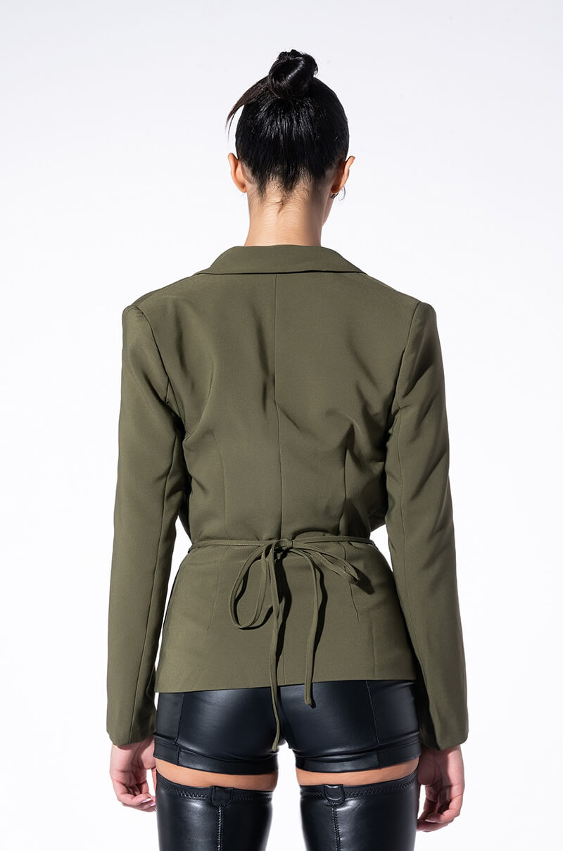 CUT IT OUT BLAZER