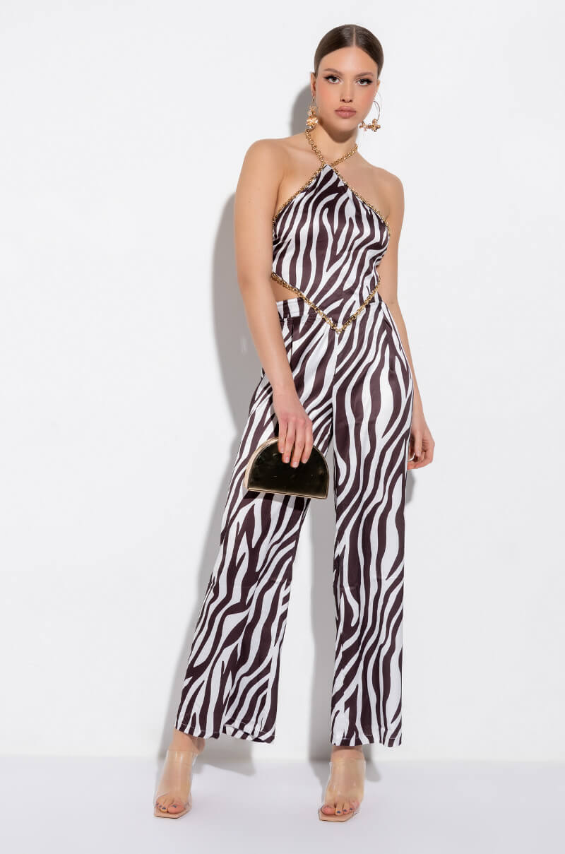 DASH SATIN PALAZZO PANTS