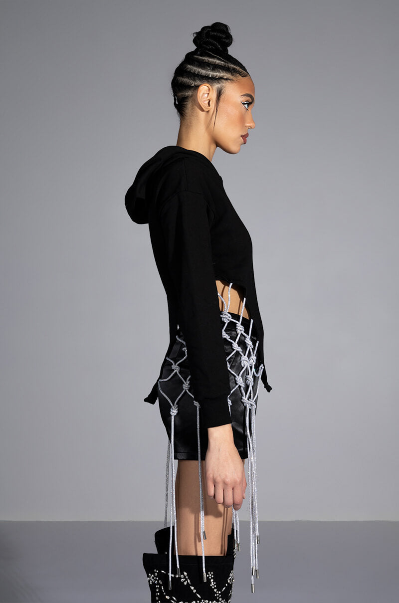 DAY N NIGHT FRINGE SWEATSHIRT