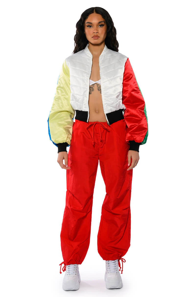 DECKER COLOR BLOCK BOMBER