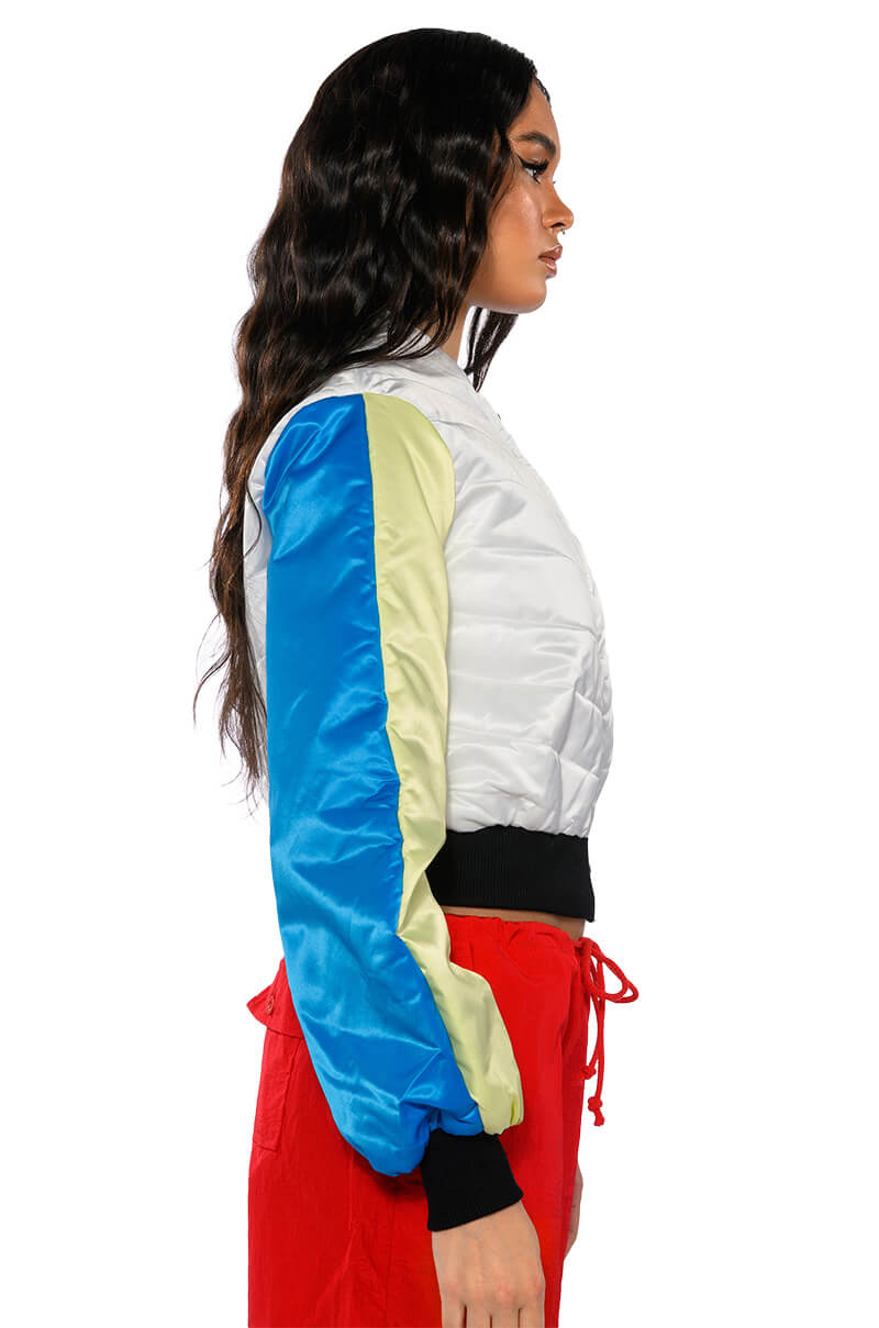 DECKER COLOR BLOCK BOMBER