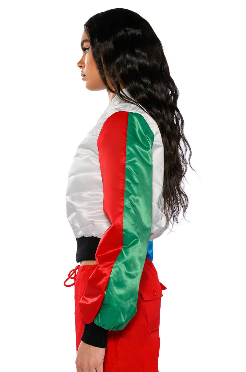 DECKER COLOR BLOCK BOMBER