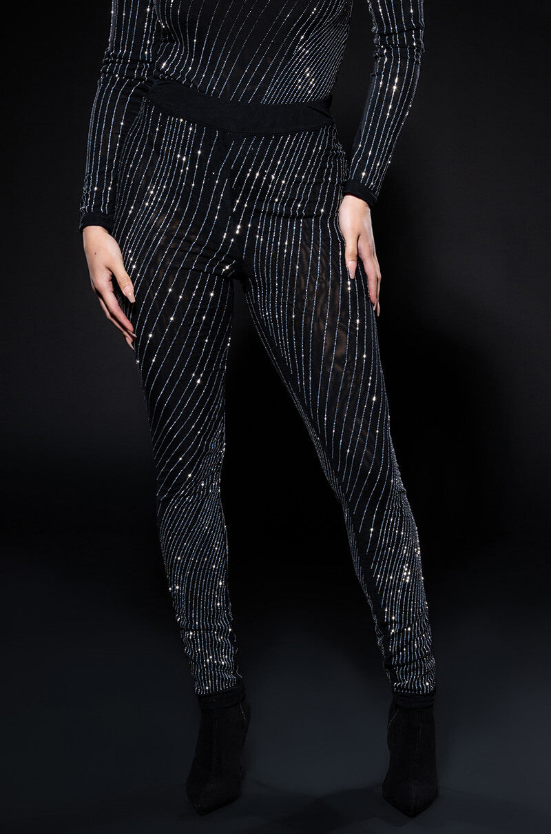 DIAMOND MESH LEGGING