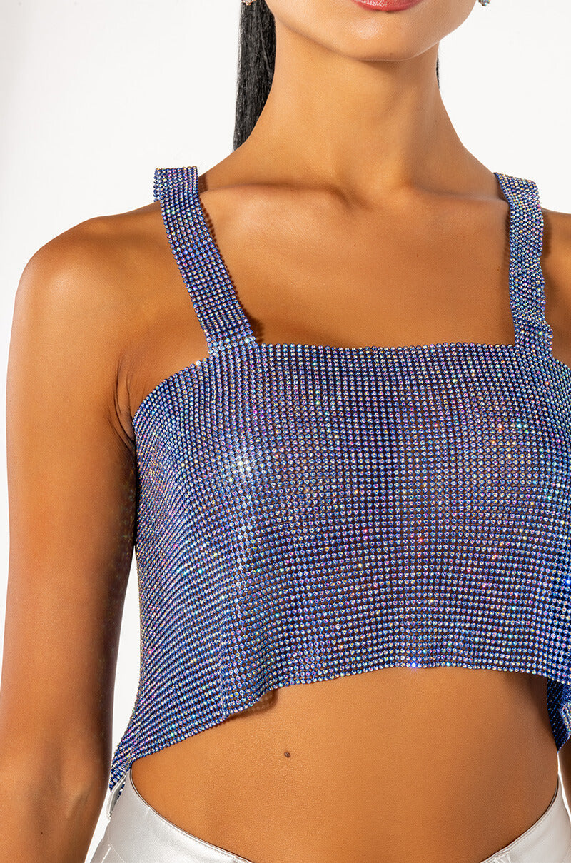 RAE RHINESTONE BRALETTE