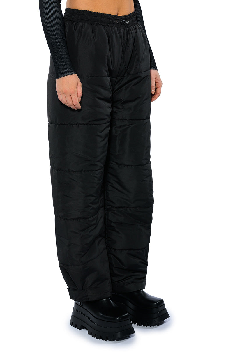 DOUBLE UP PUFFER PULL ON JOGGER