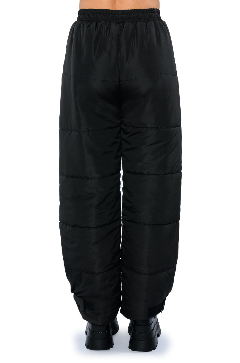 DOUBLE UP PUFFER PULL ON JOGGER