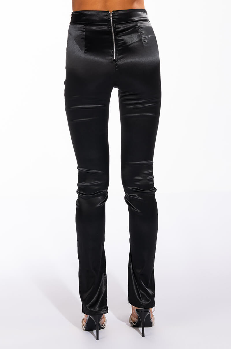 DRENCHED IN DIAMONDS SATIN PANT