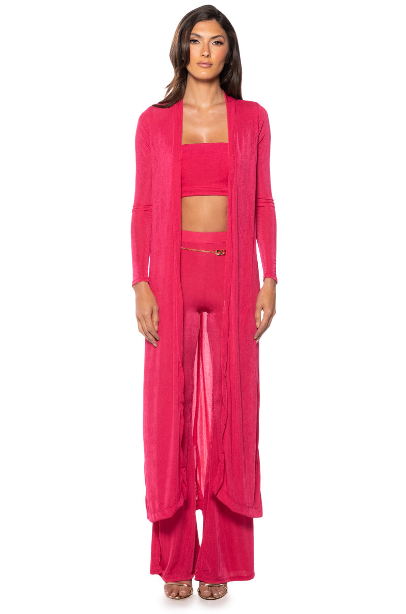 EASY TO WEAR MAXI LONG SLEEVE CARDIGAN
