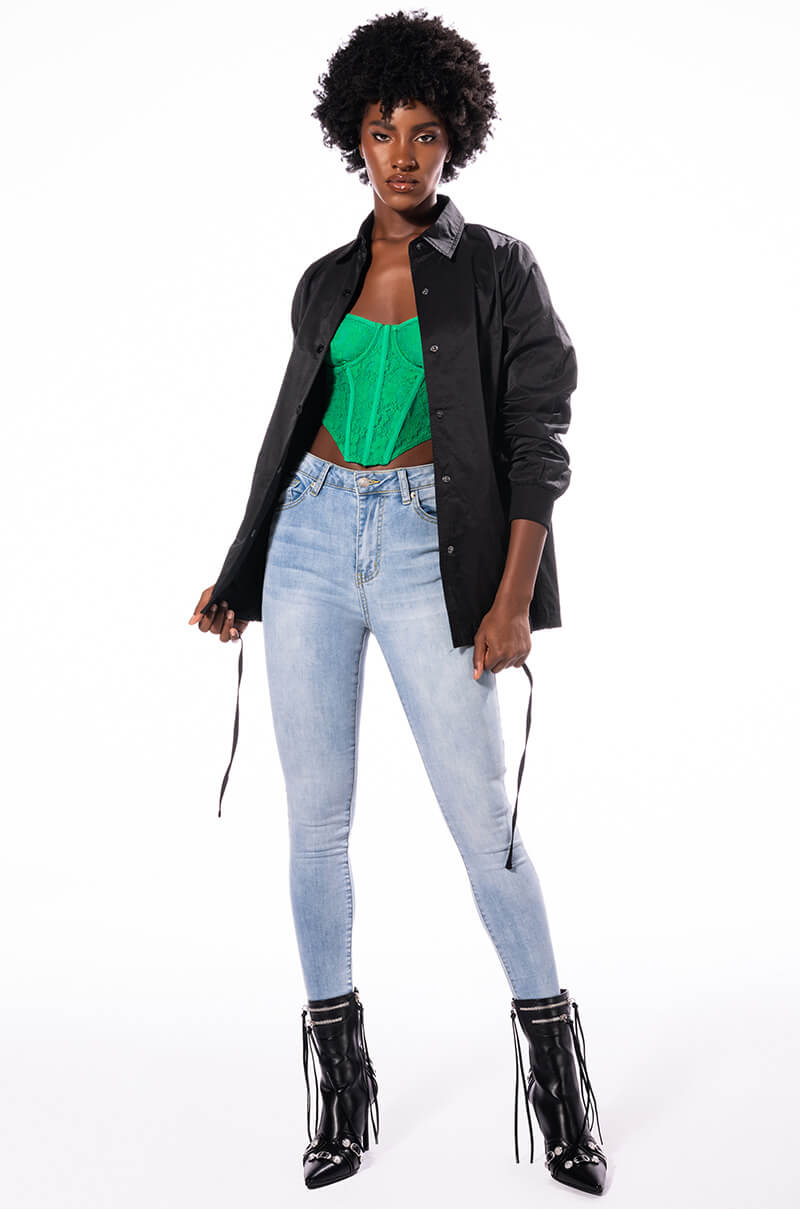 EFF LOVE GET MONEY WINDBREAKER JACKET