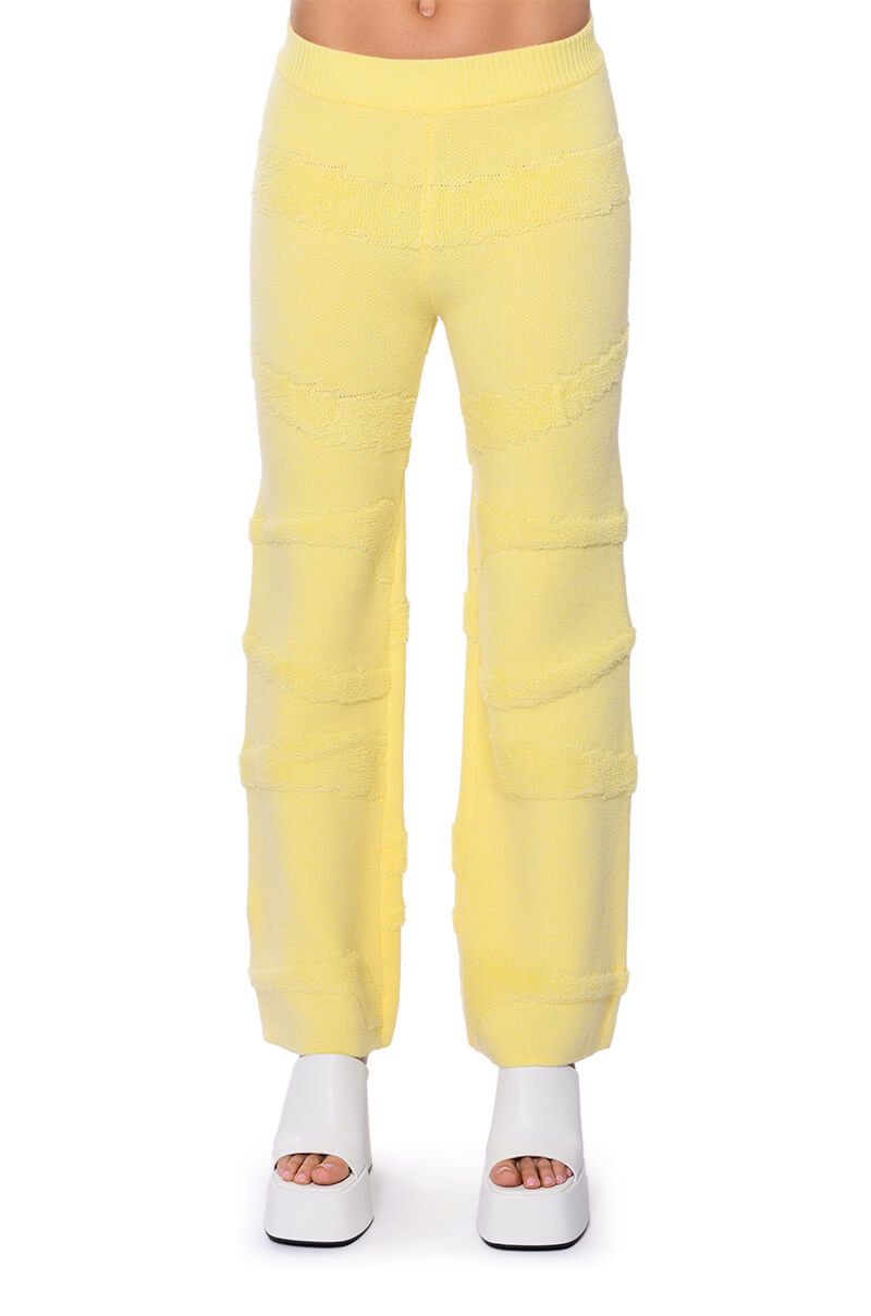 CARISSA COZY KNIT WIDE LEG PANT