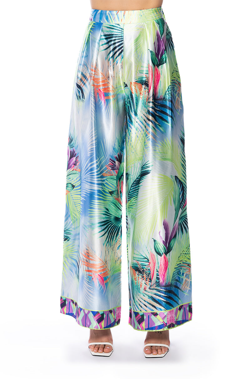 ETTA EXTRA WIDE FLORAL PANT