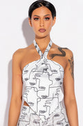 EYE OF THE BEHOLDER HALTERNECK TANK