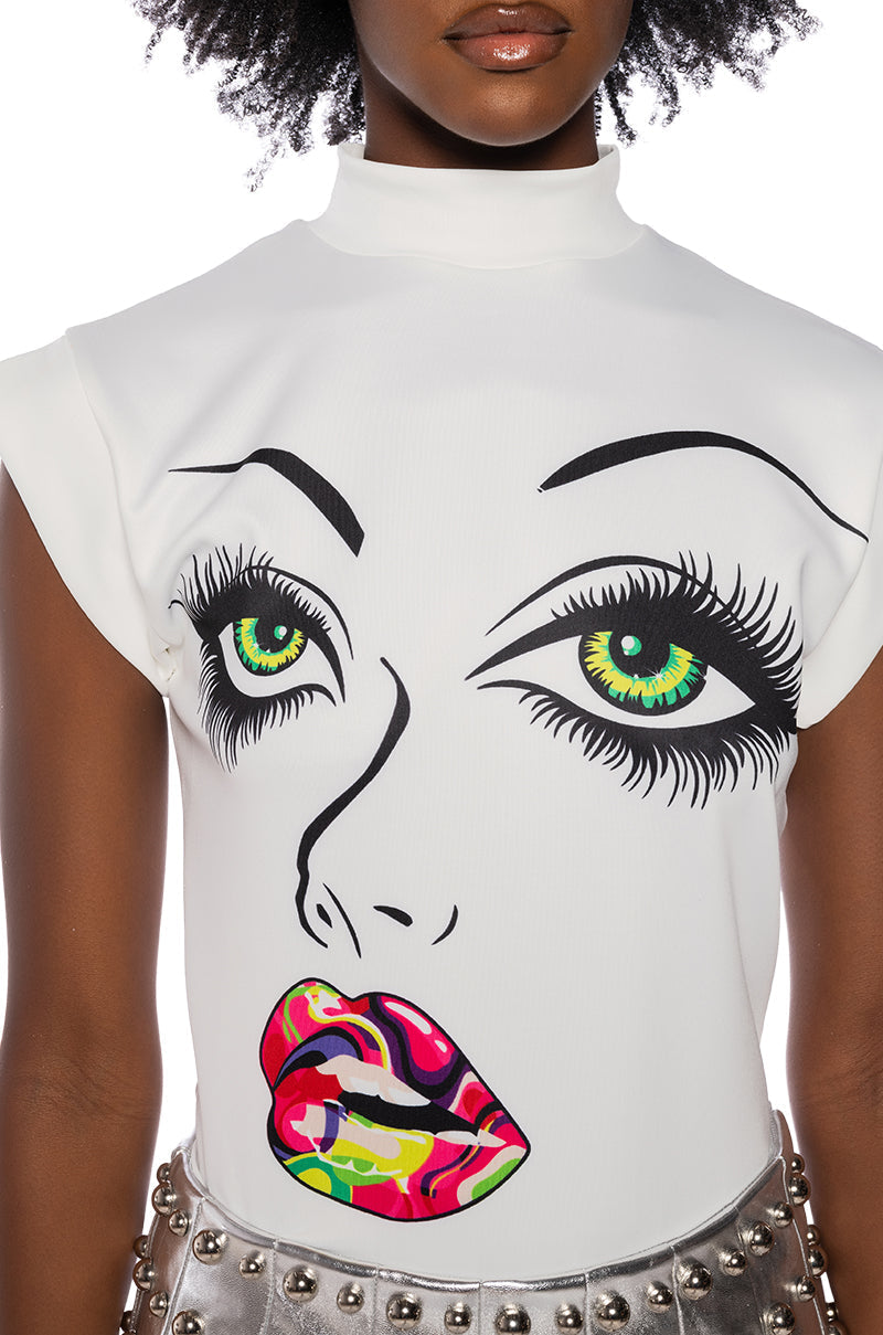 FACE THE FACTS GRAPHIC TEE