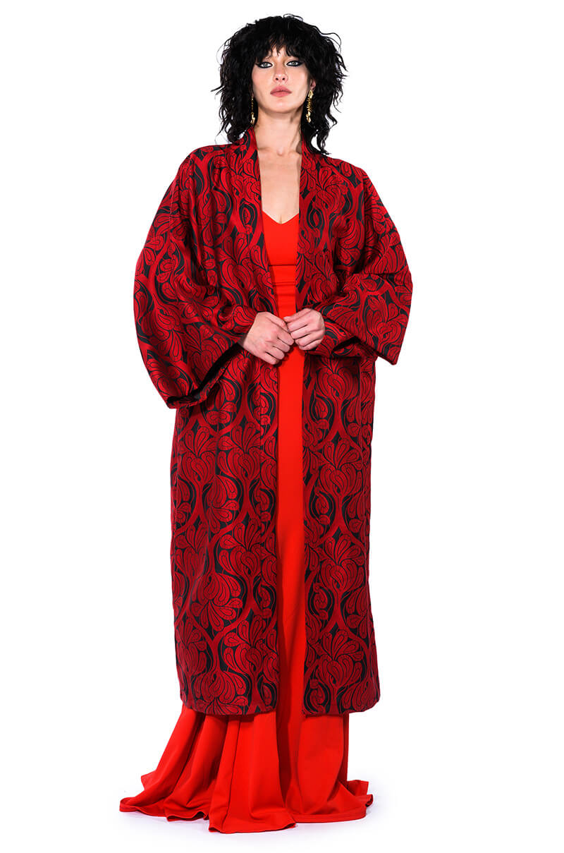 FANTASIA BROCADE KIMONO JACKET