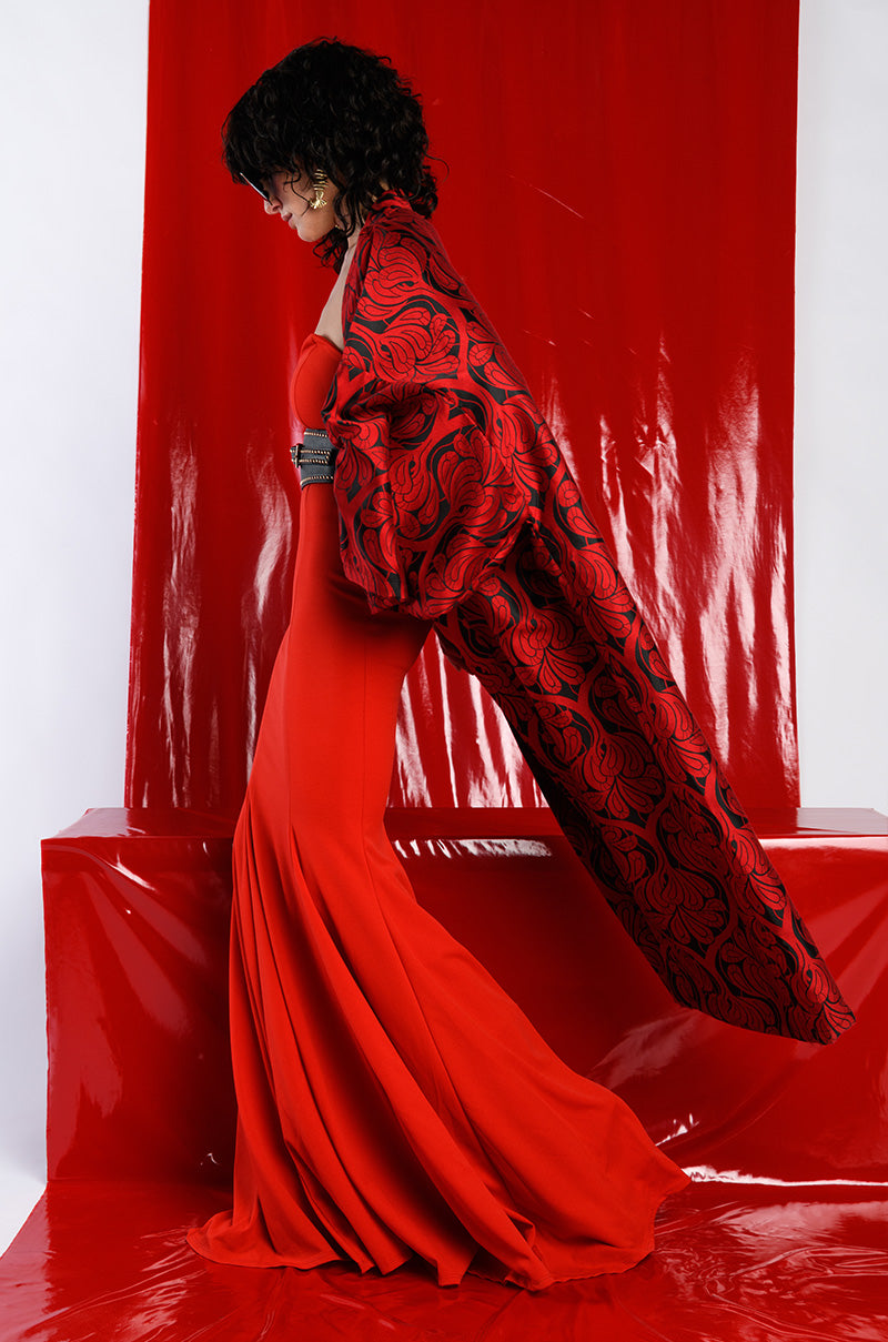 FANTASIA BROCADE KIMONO JACKET