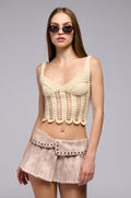 FEEL THE WARM CROCHET TANK
