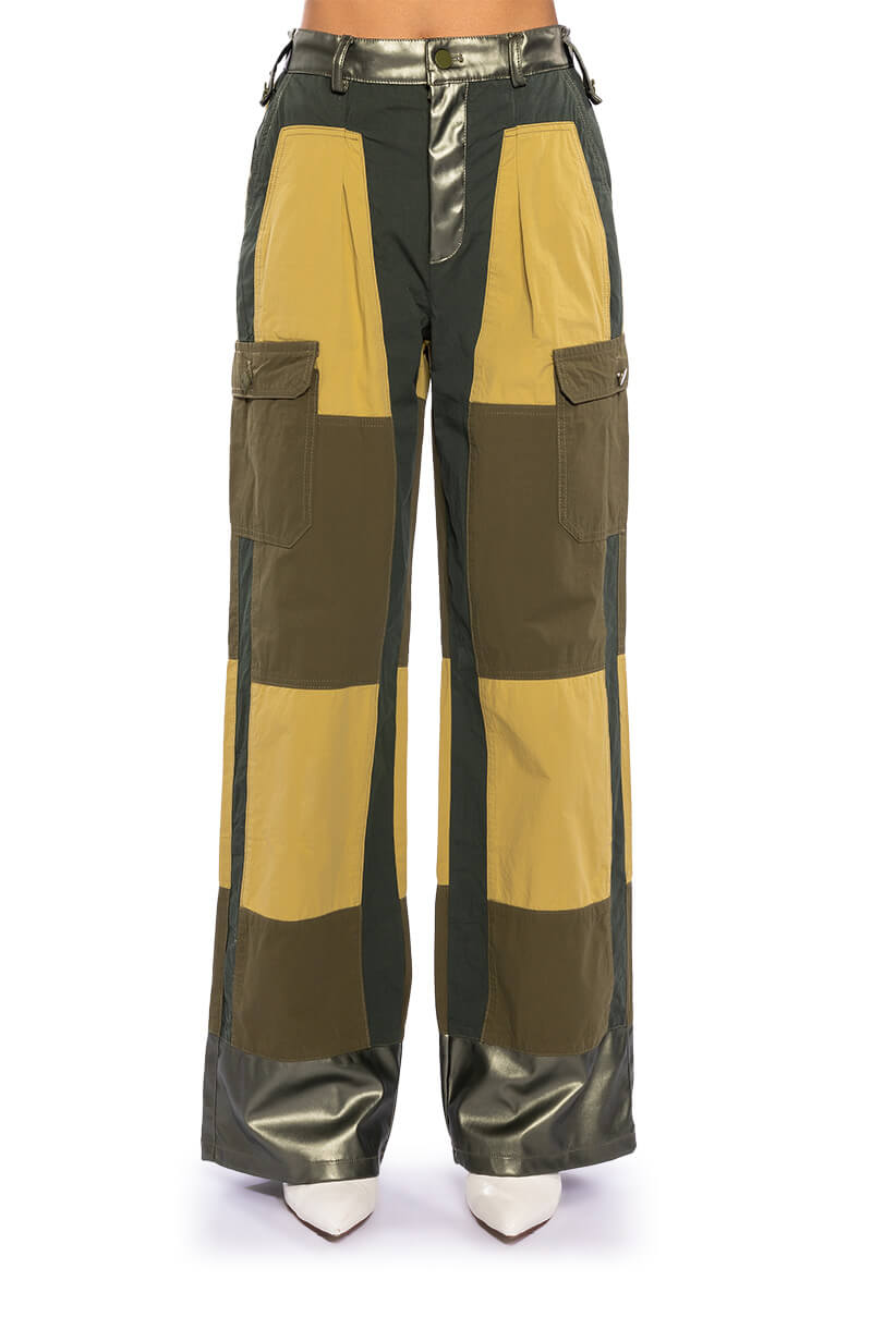 FIRST CHOICE COLOR BLOCKED CARGOS