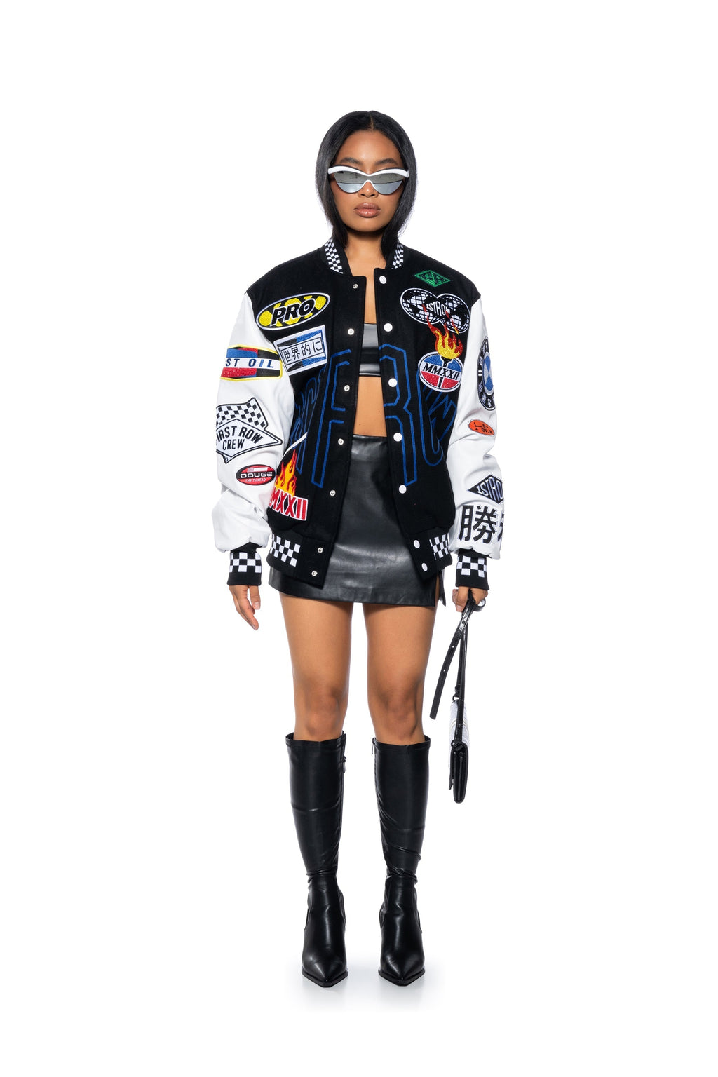 FIRST ROW OVERSIZED BOMBER