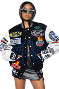 FIRST ROW OVERSIZED BOMBER