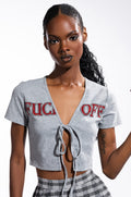 FUCK OFF-HEATHER GREY