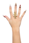 FLORAL GARDEN STATEMENT RING