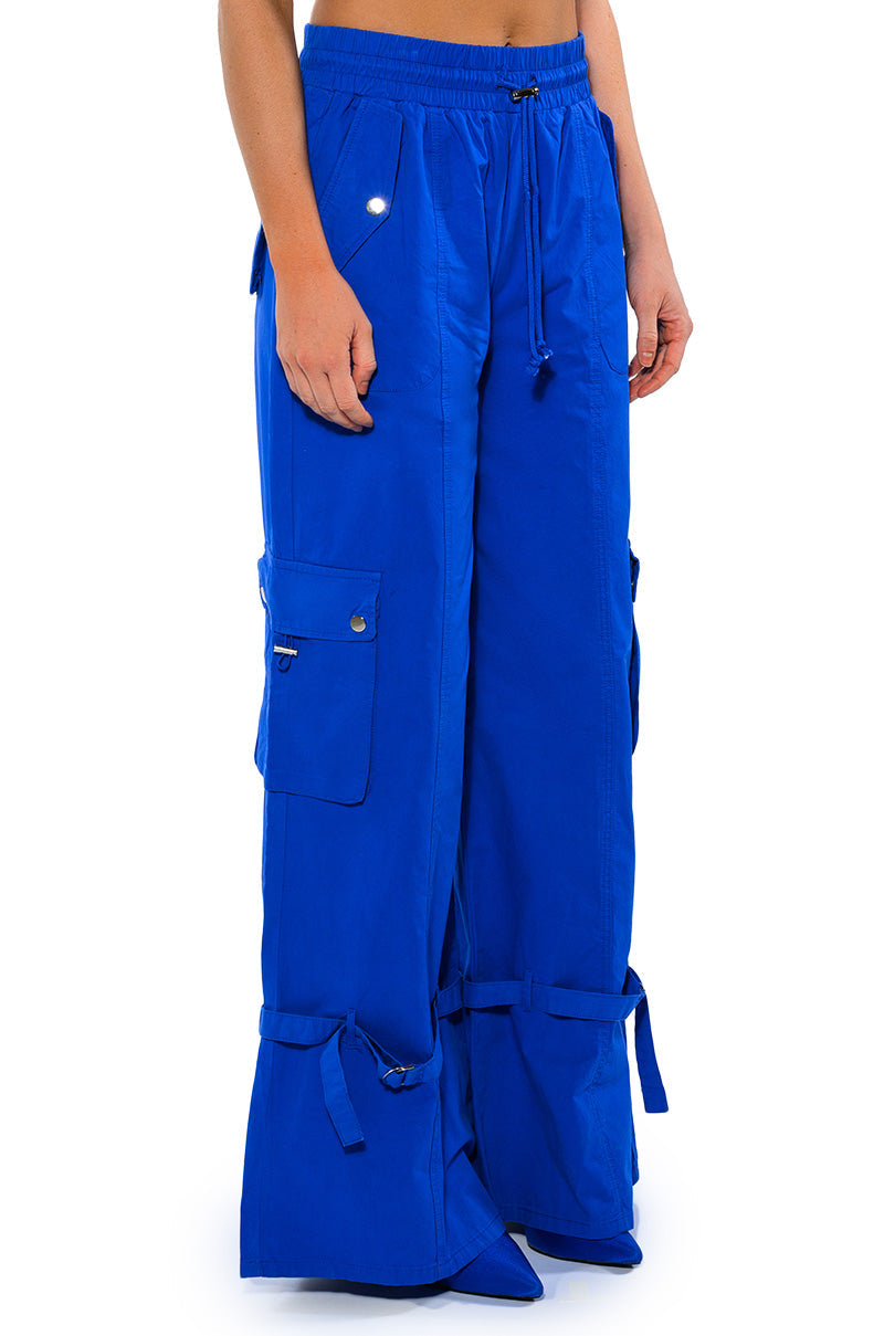 FRENCHY WIDE LEG CARGO PANT