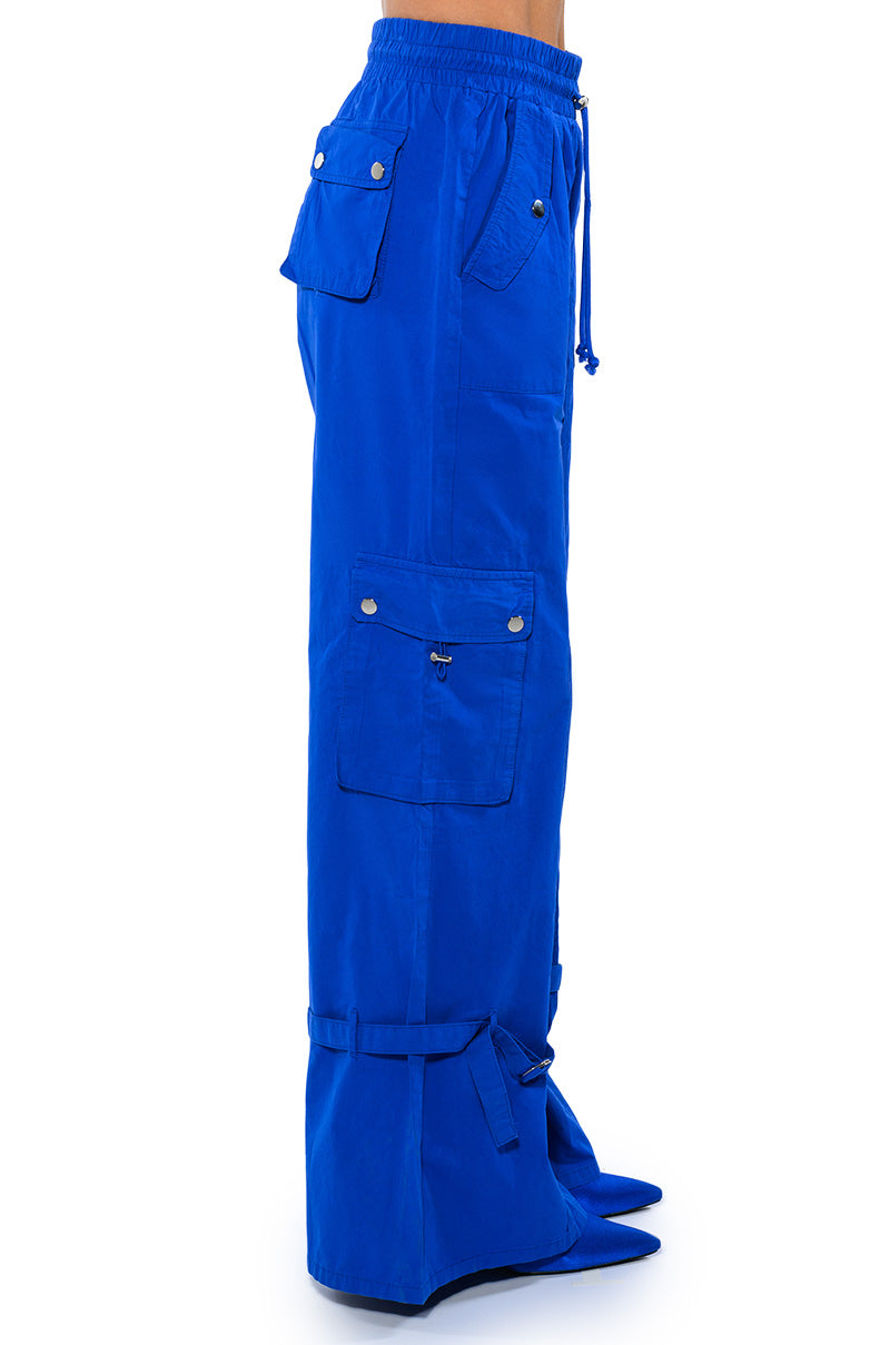 FRENCHY WIDE LEG CARGO PANT