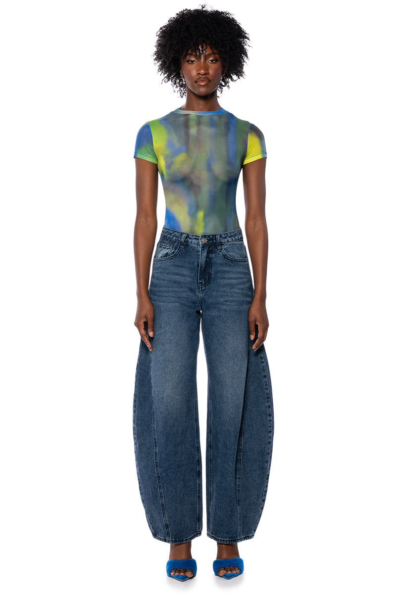 GENIE WIDE LEG JEANS