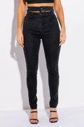 GIMME MORE RHINESTONE SKINNY JEANS