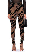 KAMI ANIMAL PRINT SLEEVELESS BODYSUIT
