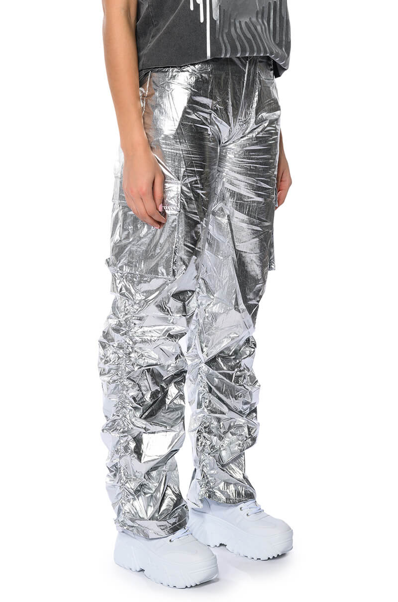 GLIMPSE OF MAGIC RELAXED METALLIC PANT