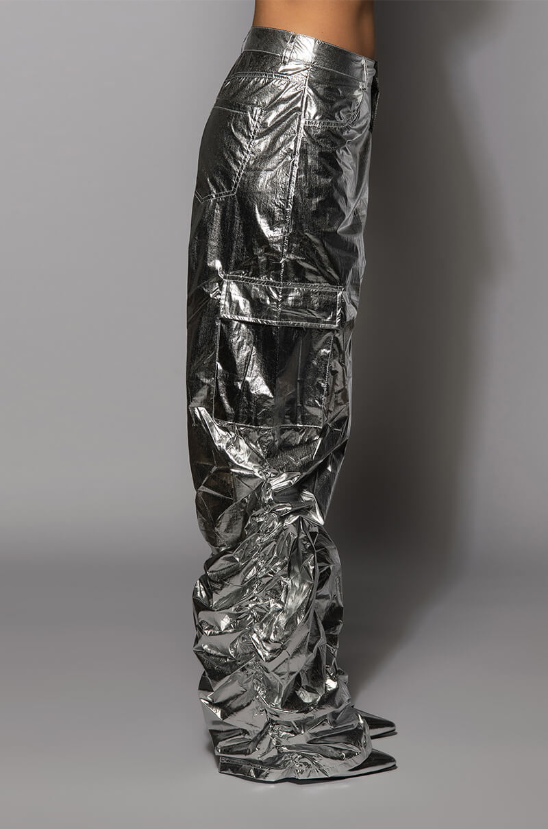 GLIMPSE OF MAGIC RELAXED METALLIC PANT
