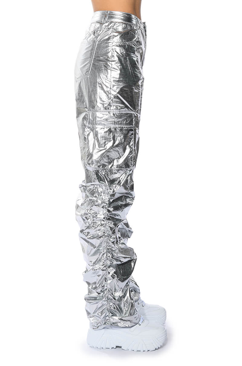 GLIMPSE OF MAGIC RELAXED METALLIC PANT