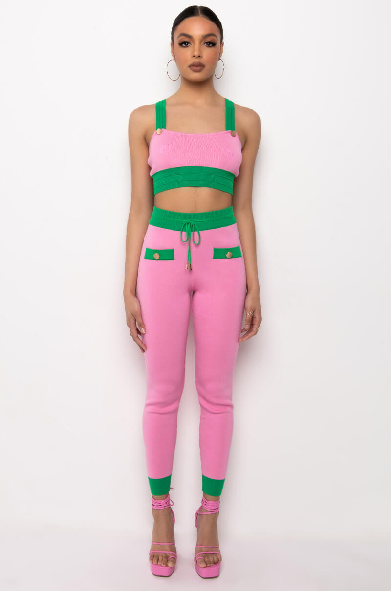 GOOD DAYS KNIT CROP TOP