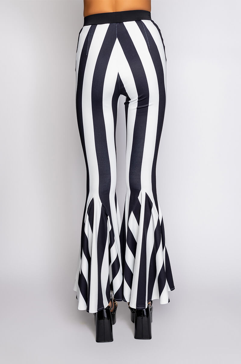 GOOD OMEN HIGH WAIST FLARE PANTS