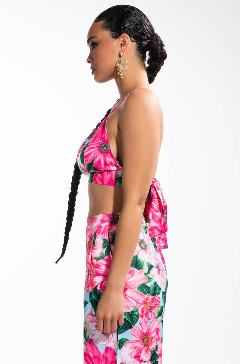 GOOD TO ME FLORAL BRALETTE