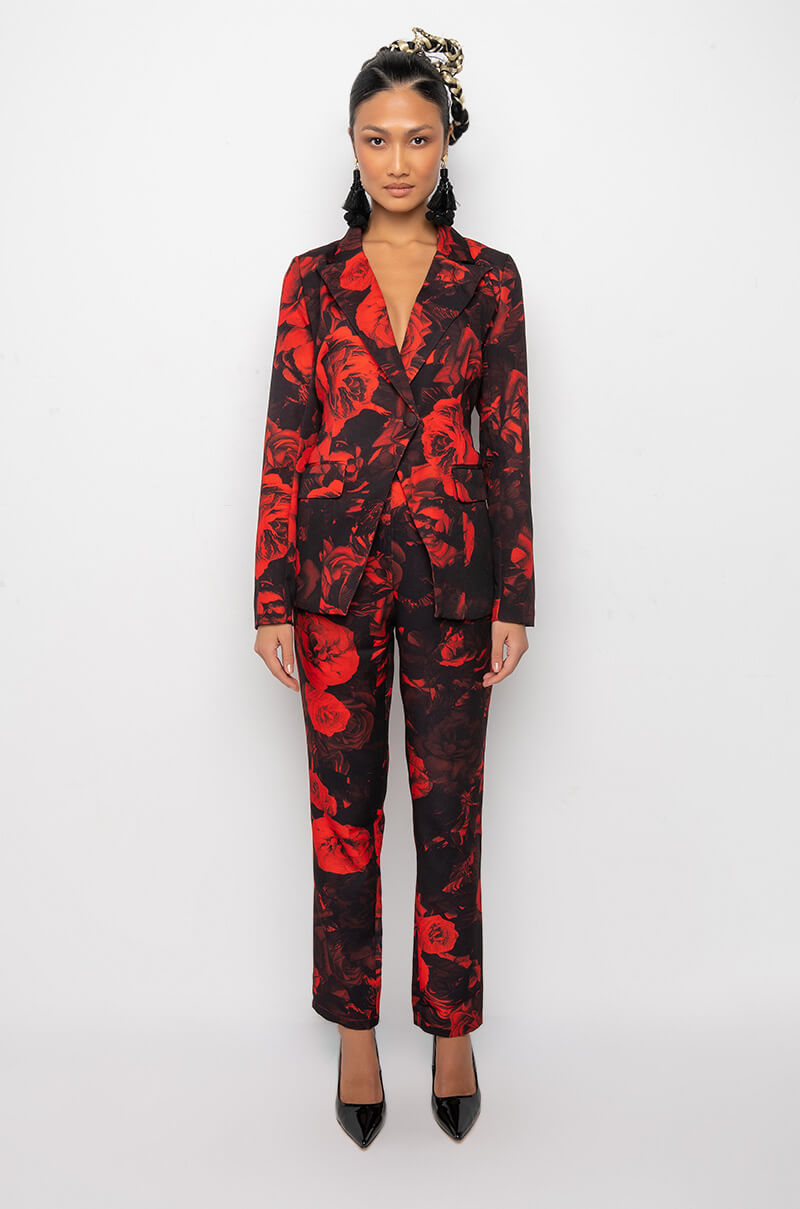 HARD TO HANDLE FLORAL TROUSERS
