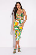 HEARD ABOUT HER MIDI DRESS