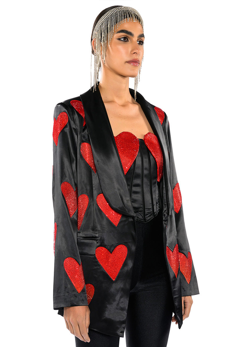 HEART ON FOR YOU CORSET TOP